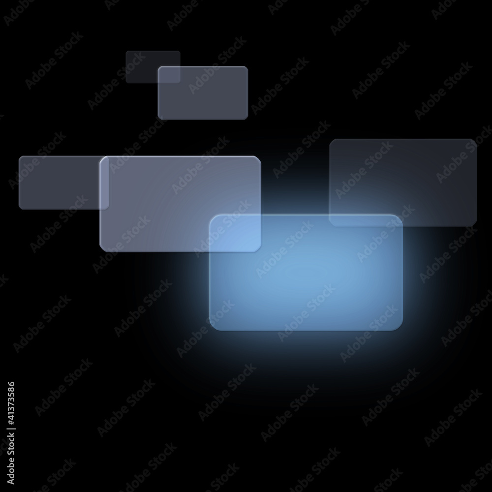 Grey squares overlapping Grey squares overlapping
