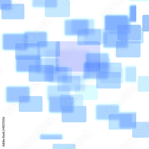 Blue squares melding together