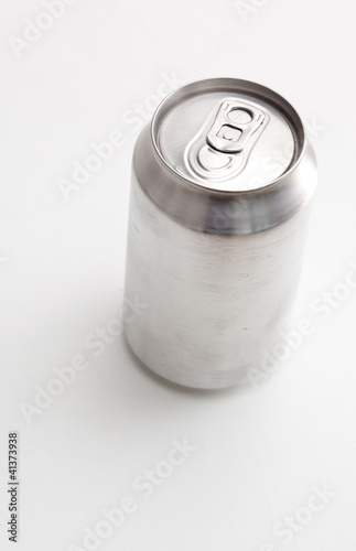 High angle view of a closed can