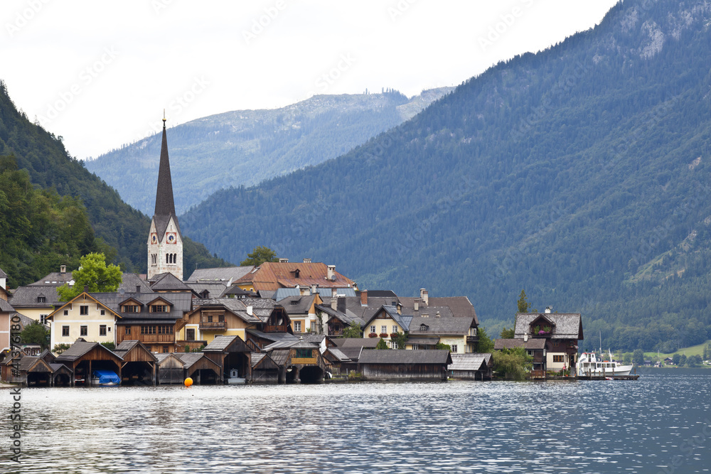 hallstatt village, austria