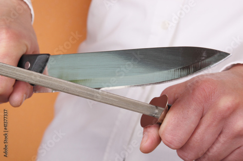 knife sharpening photo