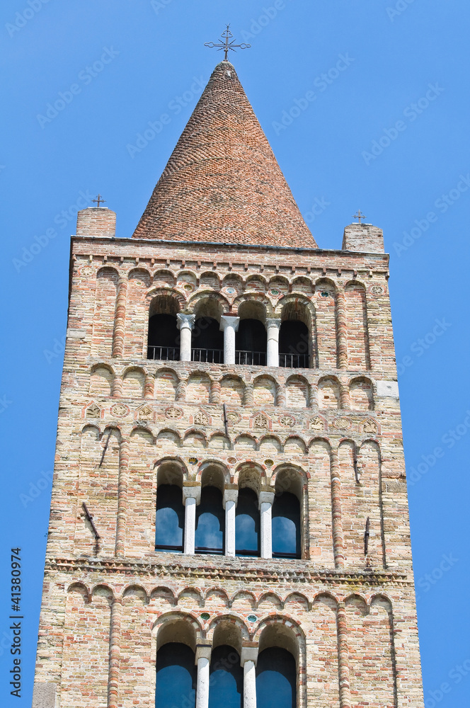 Fototapeta premium Pomposa Abbey. Codigoro. Emilia-Romagna. Italy.