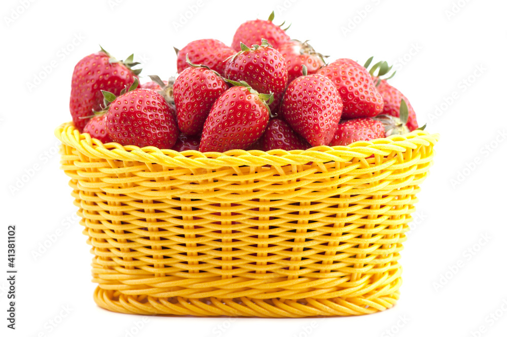 Strawberry in a basket Strawberry in a basket