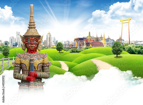 Travel concept, bangkok THAILAND