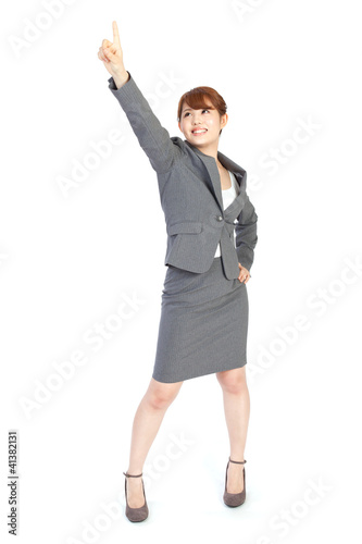 Beautiful business woman. Portrait of asian woman.