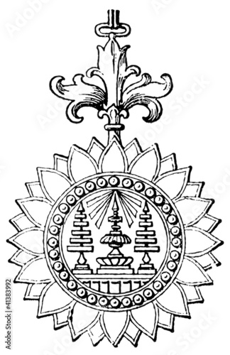 The Most Noble Order of the Crown of Thailand (Siam, 1869)