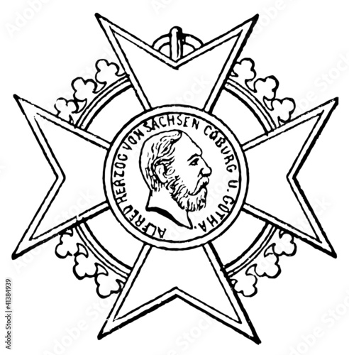 Cross of Merit for Art and Science (Saxe-Coburg and Gotha, 1835)