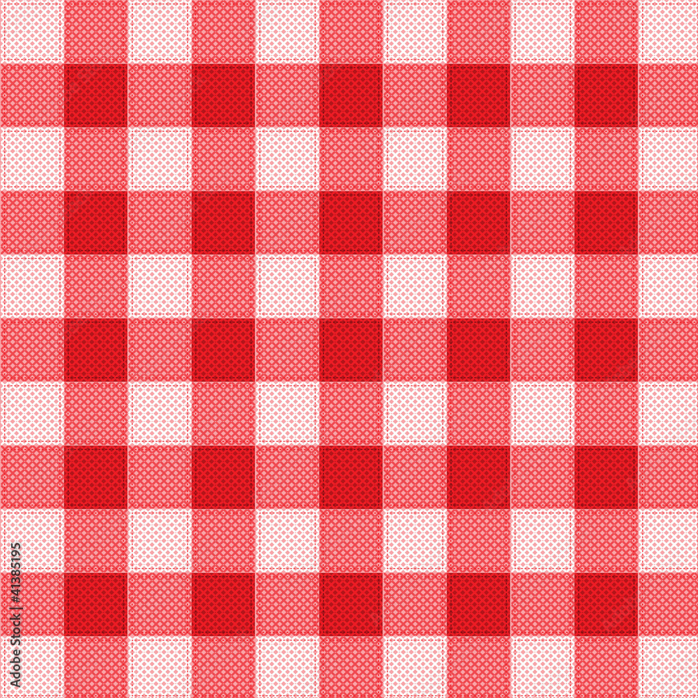 Pattern picnic tablecloth vector Pattern picnic tablecloth vector