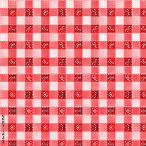 Pattern picnic tablecloth vector