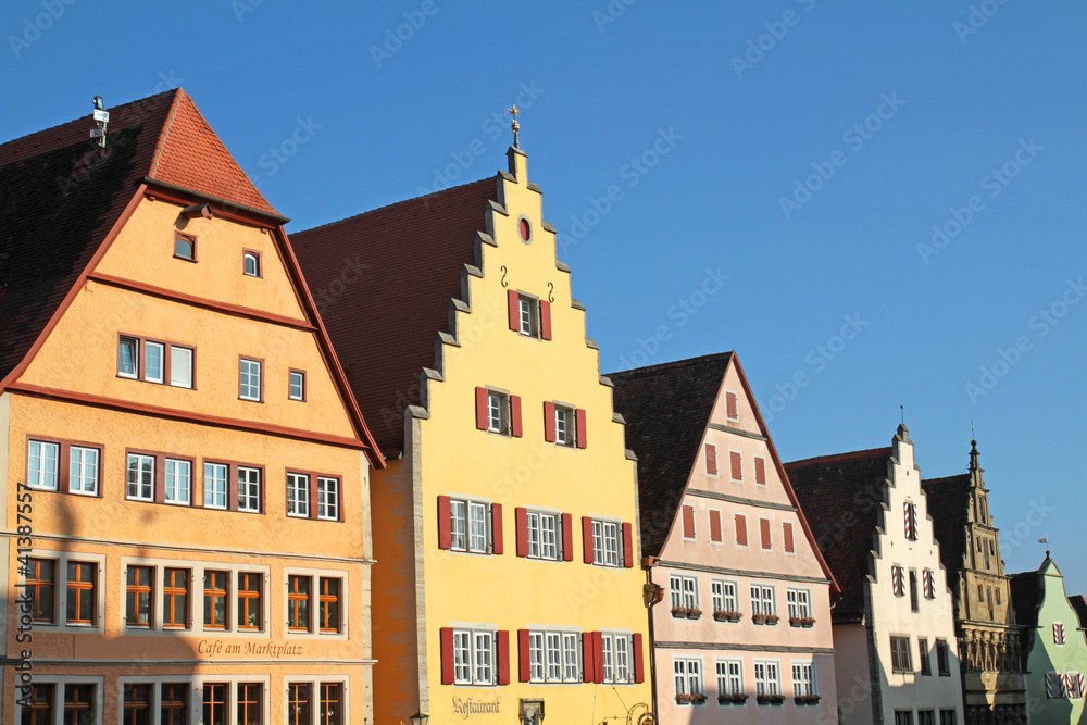 Marktplatz in Rothenburg ob der Tauber