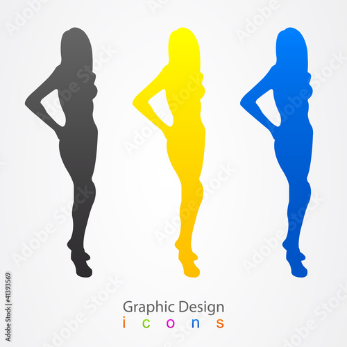 graphic design podium pose.