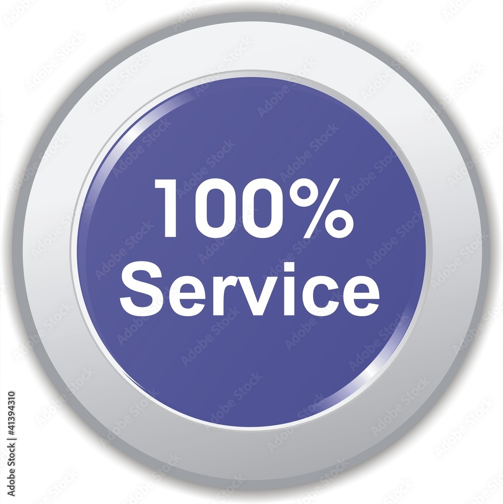 bouton 100% service