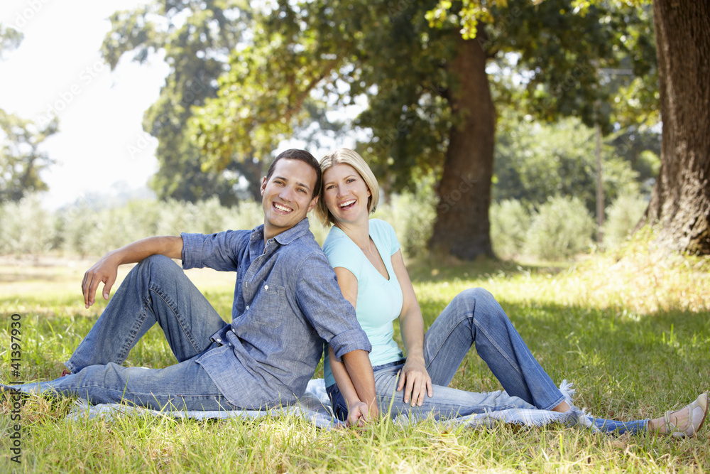 Couple in the country