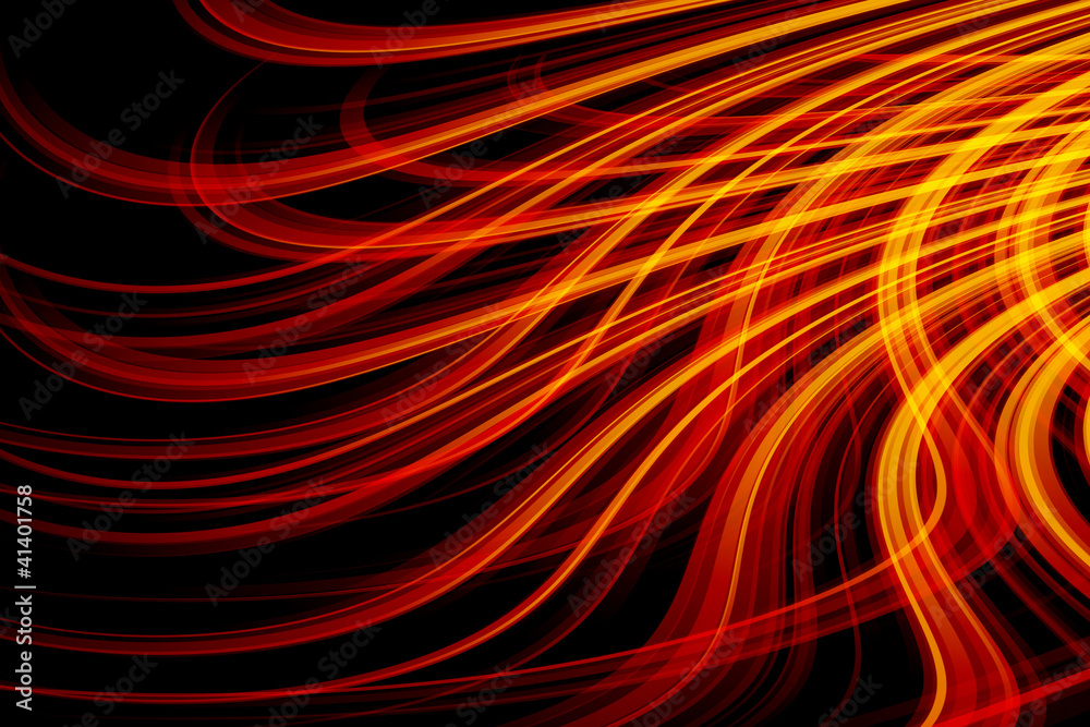 Abstract glow Twist background with fire flow Abstract glow Twist background with fire flow