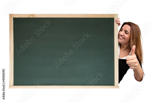 Принти на полотні Cool message on chalkboard