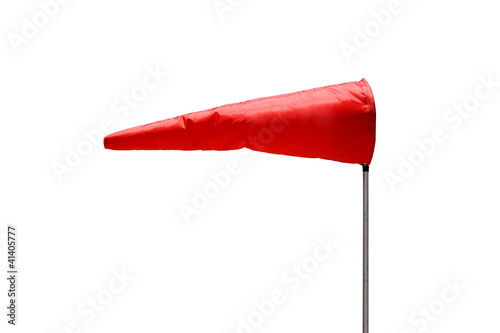 Isolated windsock photo