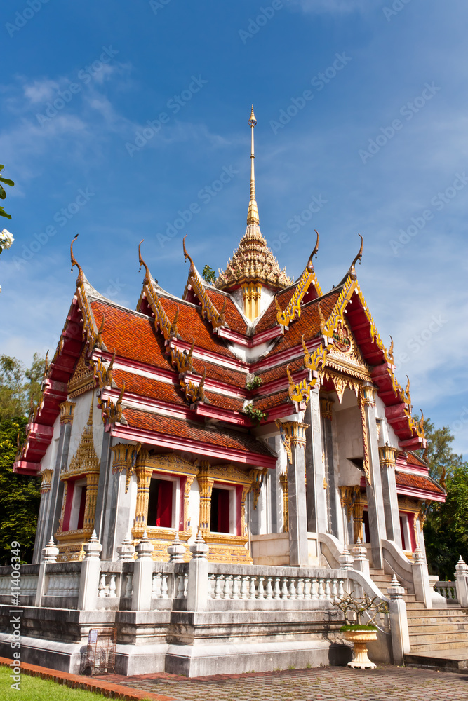 Thai temple, Songkhla, Thailand
