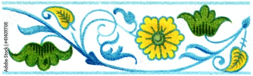 Swiss painting on earthenware, (1600)