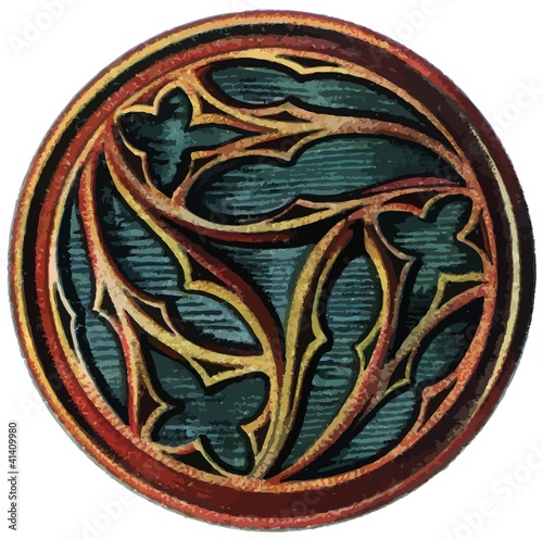 Gothic tracery ornament