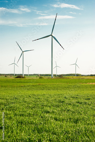 wind turbines photo