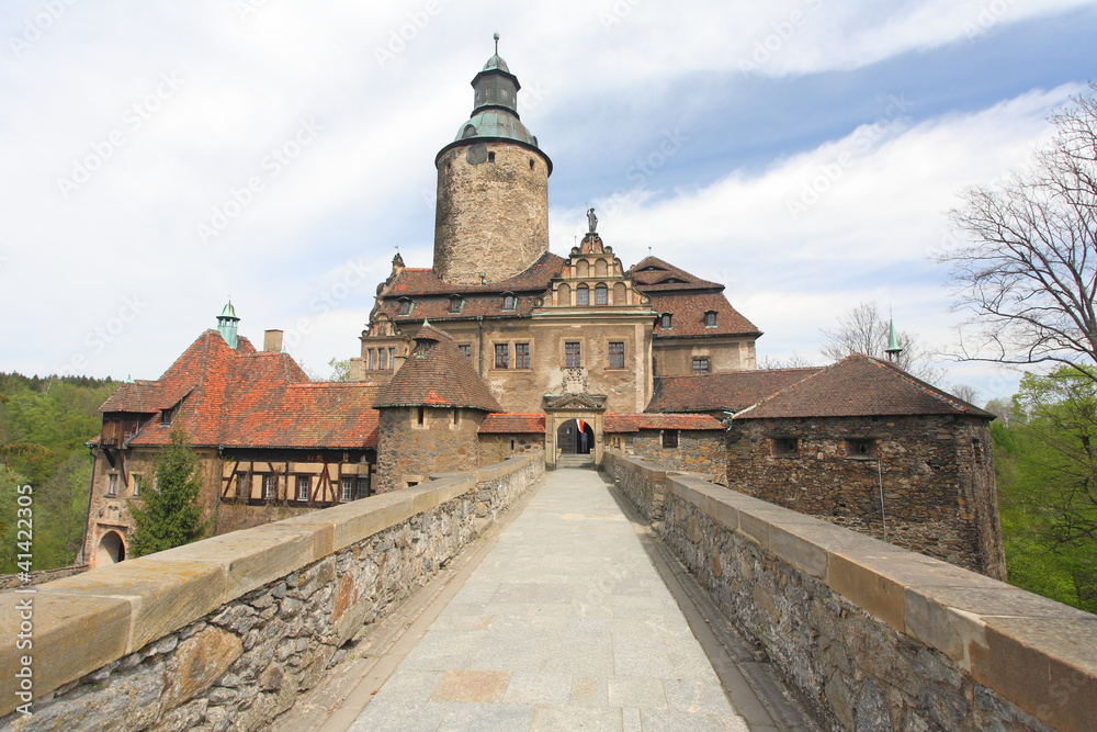 Czocha Castle, Lower Silesia, Poland.