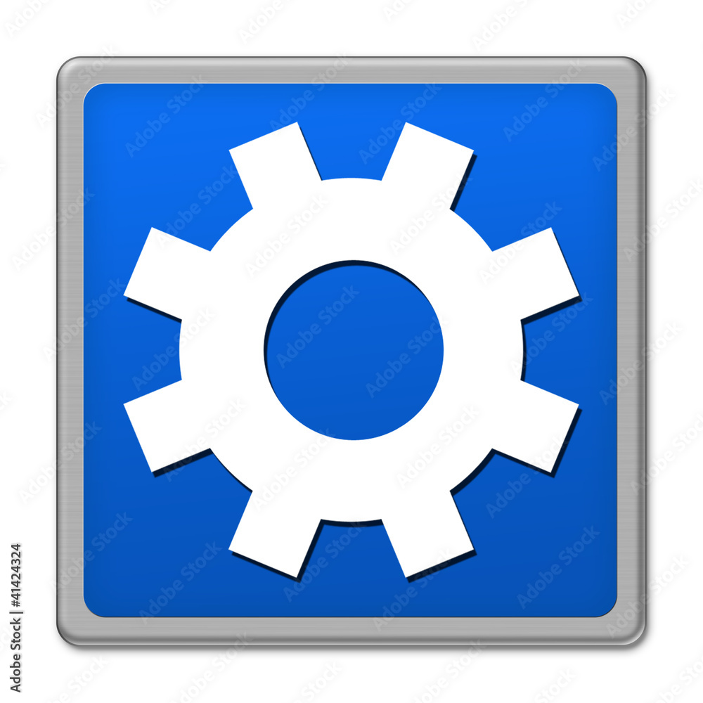 Button Zahnrad Button Zahnrad
