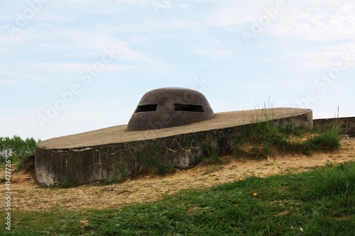 Fort de douaumont tourelle observation militaire photo