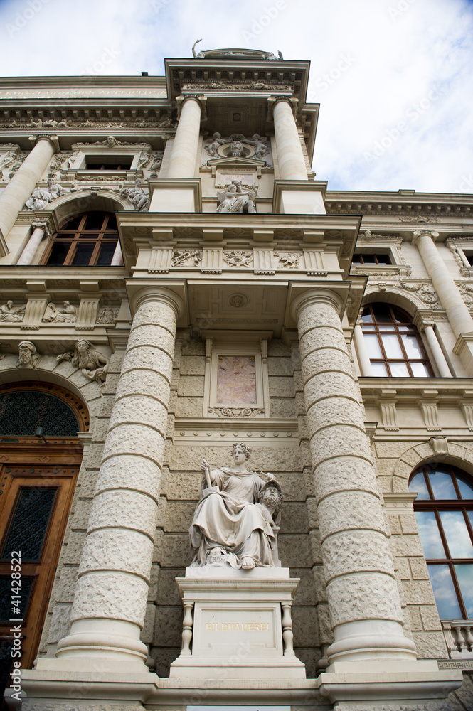 Fototapeta premium The Museum of art history facade, Vienna