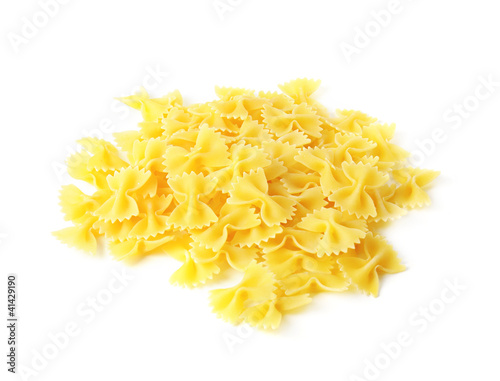 Heap of yellow spaghetti