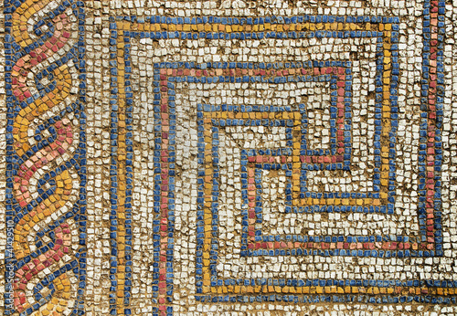Romanesque mosaic