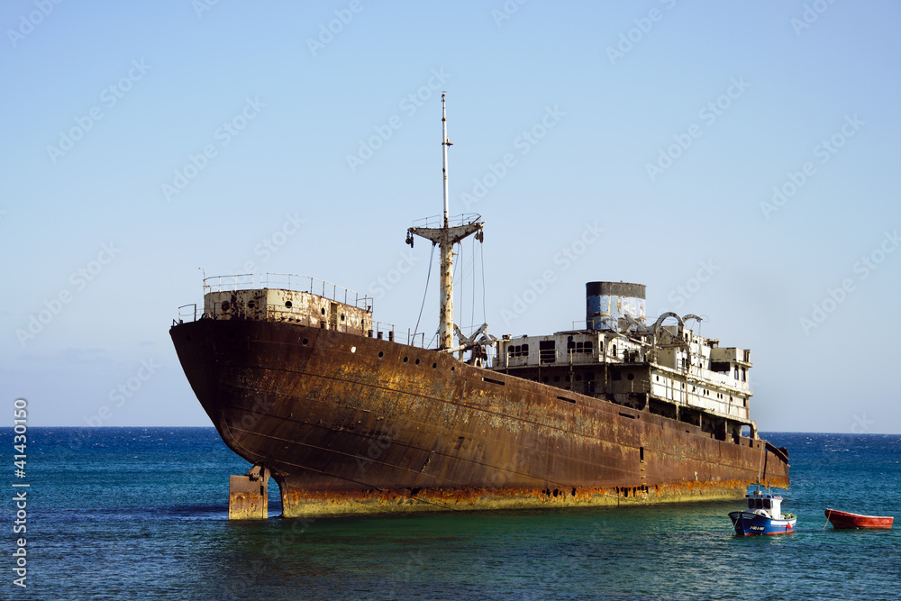 Shipwreck in Lanzarote