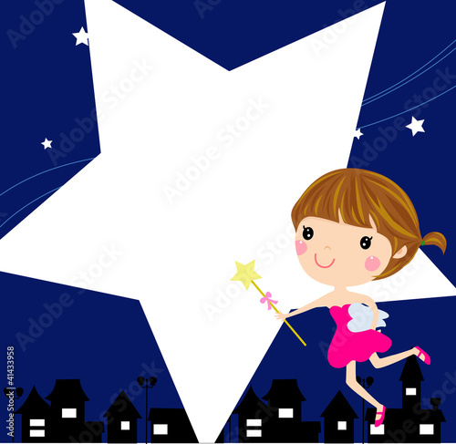 Illustration of a Tooth fairy