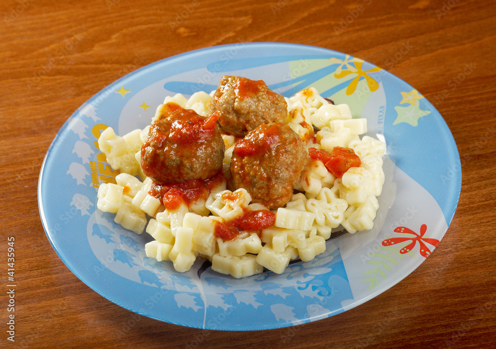 Spaghetti and meat balls Spaghetti and meat balls
