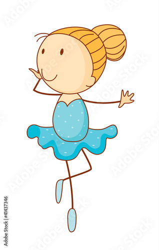 Cartoon girl