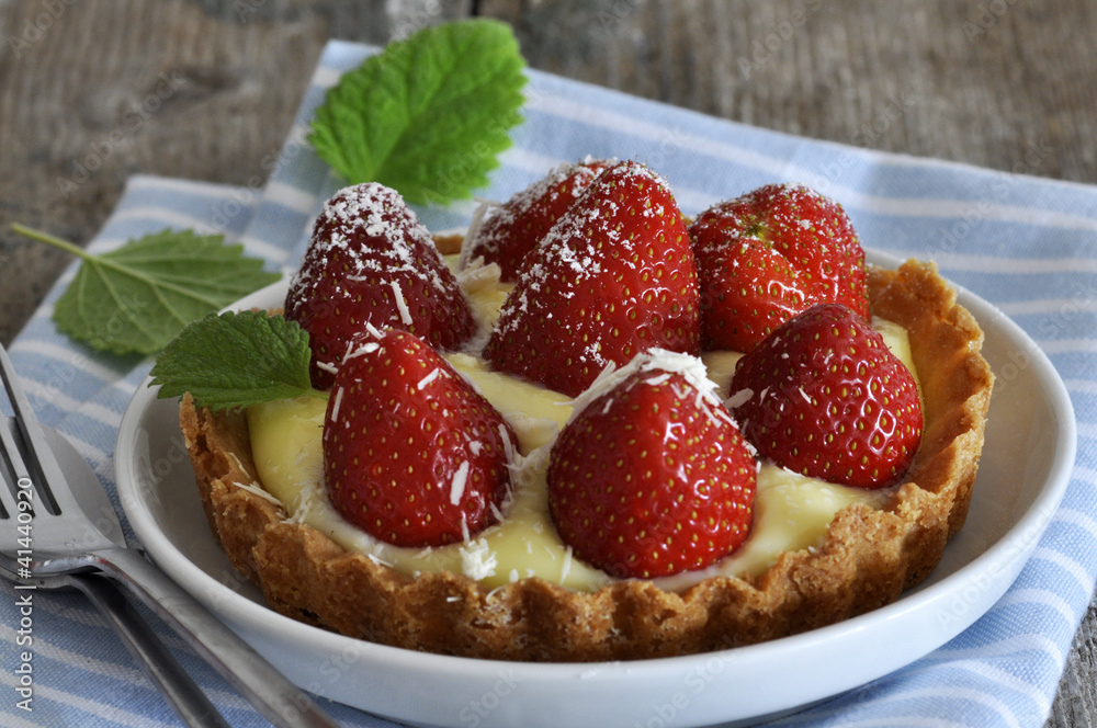 Erdbeertarte Erdbeertarte