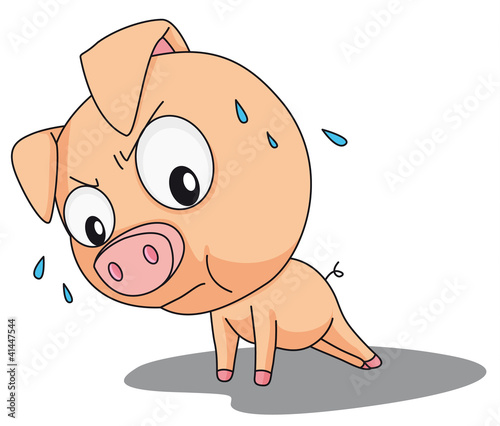 Funny pig