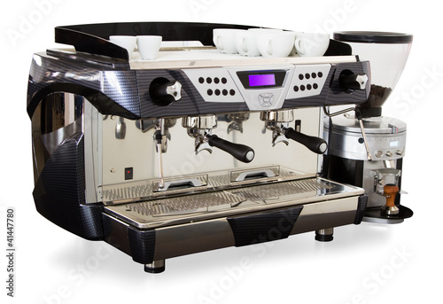 Professional coffee machine Fototapet