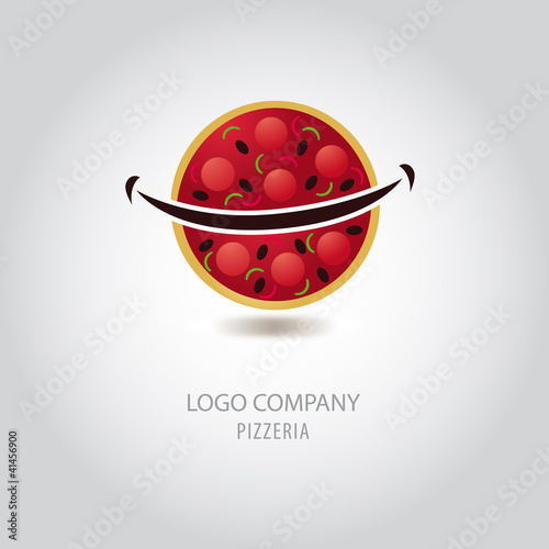 logo pizza, pizza, logo pizzeria