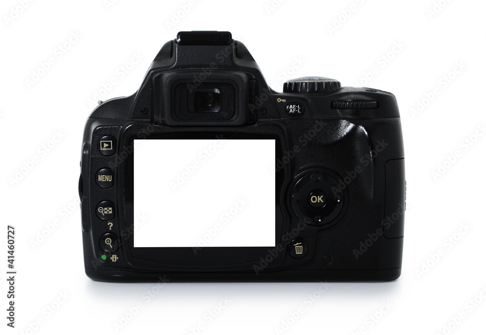 digital camera rear view. Empty space for your picture or text. digital camera rear view. Empty space for your picture or text.