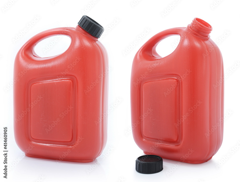 two oil tubes isolated on white background two oil tubes isolated on white background