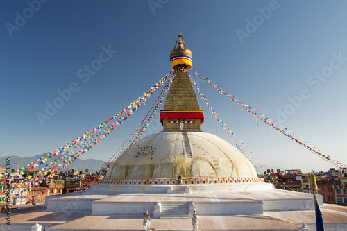 Canvas Print Bodhanath stupa