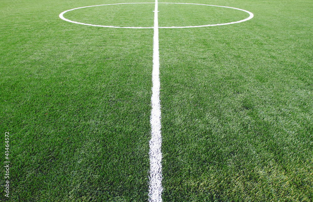Obraz premium soccer field grass