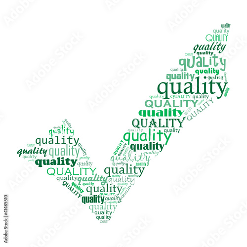"QUALITY" Tag Cloud (tick yes guarantee service satisfaction)