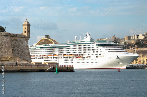 WatchTower And Cruise Ship © ollirg