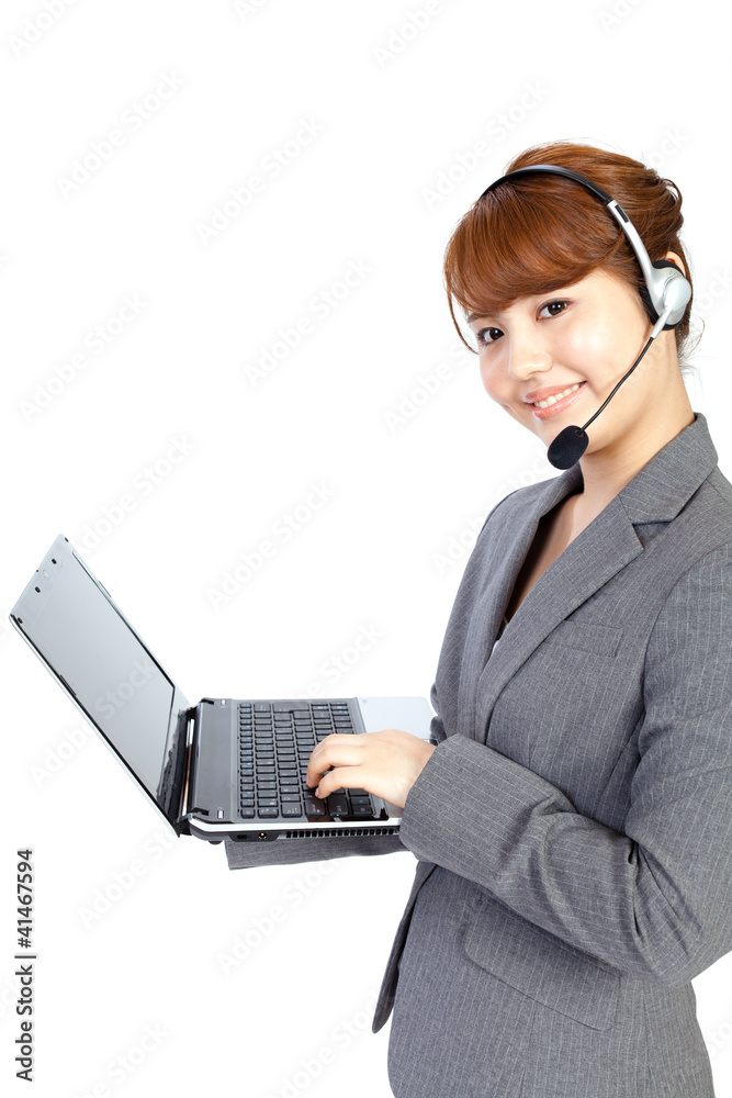 Beautiful business operator. Portrait of asian woman. Beautiful business operator. Portrait of asian woman.