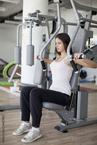Girl at the gym