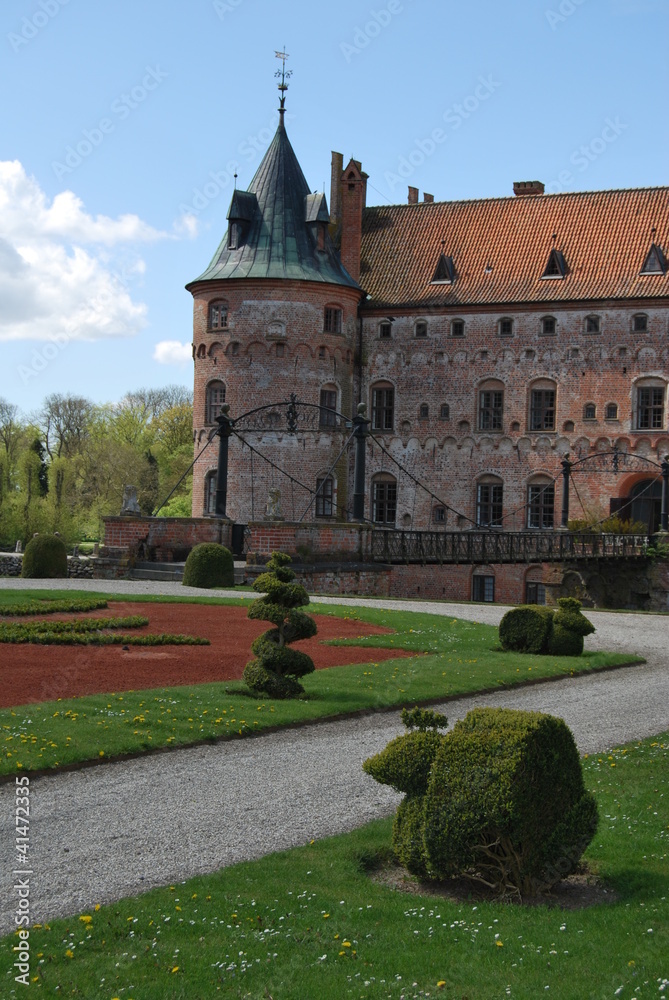Giardino esterno al castello danese