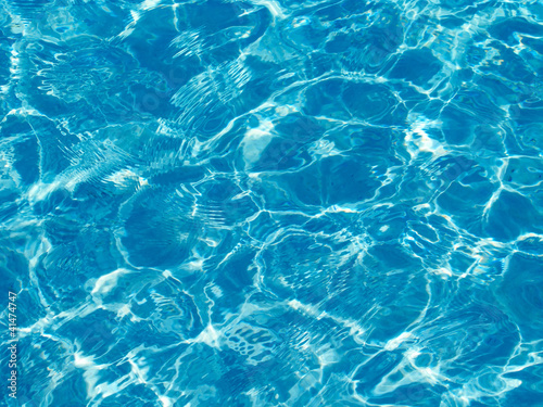 beautiful clear pool water © swisshippo