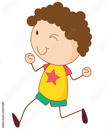 Simple child cartoon