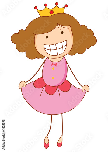Simple child cartoon